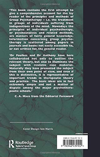Group Psychotherapy: The Psychoanalytic Approach,Used