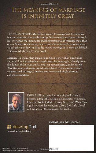 This Momentary Marriage: A Parable of Permanence,New