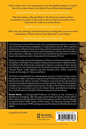 The Historians of Ancient Rome: An Anthology of the Major Writings (Routledge Sourcebooks for the Ancient World),New