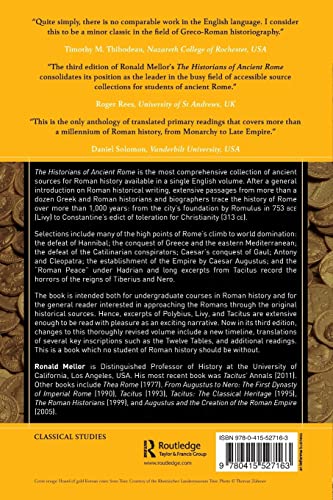 The Historians of Ancient Rome: An Anthology of the Major Writings (Routledge Sourcebooks for the Ancient World),Used