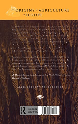 The Origins of Agriculture in Europe,Used
