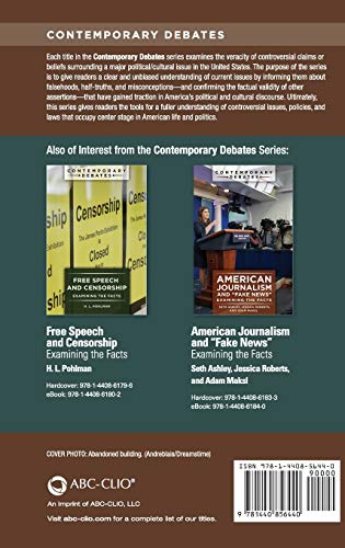 Poverty and Welfare in America: Examining the Facts (Contemporary Debates),Used
