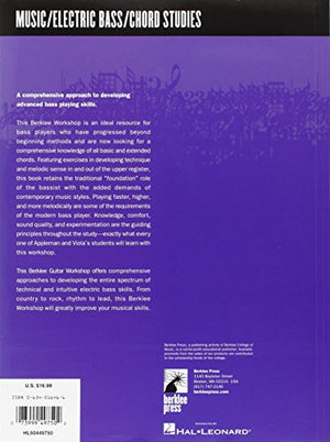 Chord Studies for Electric Bass: Guitar Technique (Workshop (Berklee Press)),New