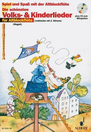Volks und Kinderlieder: for Recorder,Used