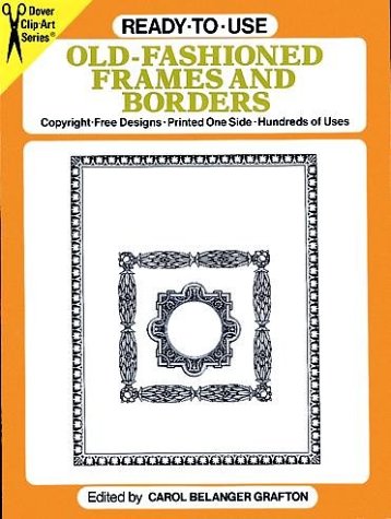 ReadytoUse OldFashioned Frames and Borders,Used