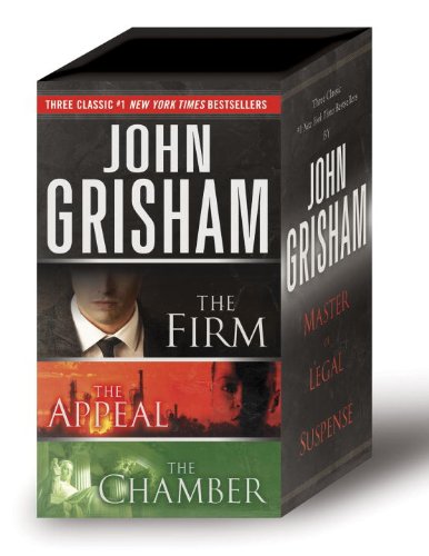 John Grisham 3Copy Boxed Set: The Firm, The Appeal, The Chamber,Used