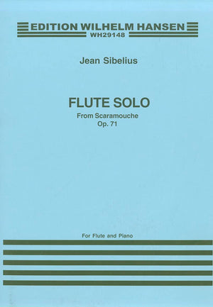 Jean Sibelius: Flute Solo (Scaramouche) Op.71,Used