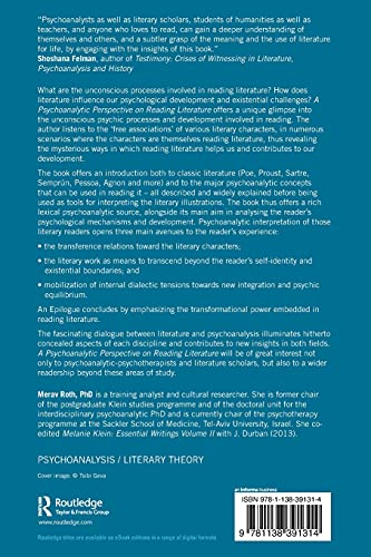 A Psychoanalytic Perspective on Reading Literature: Reading the Reader (Art, Creativity, and Psychoanalysis Book Series),Used