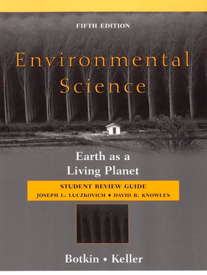 Environmental Science, Student Review Guide: Earth as a Living Planet,Used