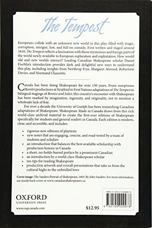 The Tempest (Shakespeare Made in Canada),Used