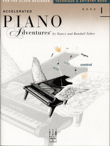 Accelerated Piano Adventures For The Older Beginner  Technique & Artistry Book 1,Used