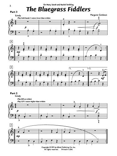 The Bluegrass Fiddlers: Sheet (The Alfred Trio Series),Used