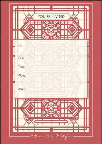 Frank Lloyd Wright Boxed Invitations,New