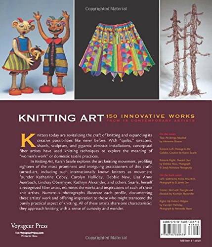 Knitting Art: 150 Innovative Works from 18 Contemporary Artists,Used