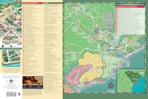 Charleston Historic District Illustrated Map