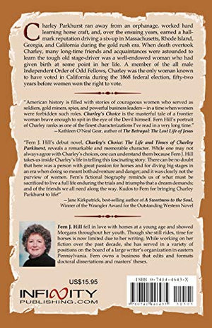 Charley'S Choice: The Life And Times Of Charley Parkhurst,New