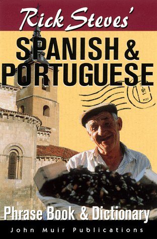 Rick Steves' Spanish & Portugese Phrasebook & Dictionary (English, Spanish and Portuguese Edition),Used