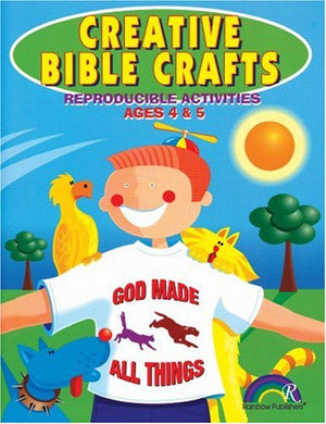 CREATIVE BIBLE CRAFTS  AGES 4 & 5,Used