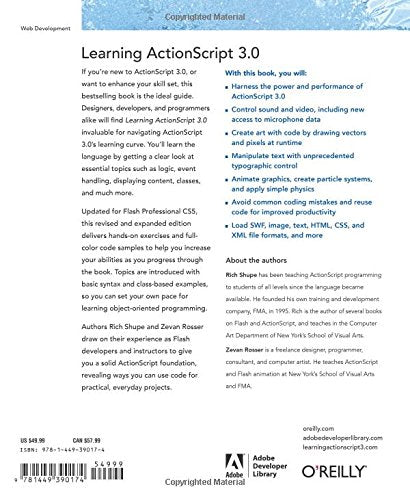 Learning Actionscript 3.0: A Beginner'S Guide