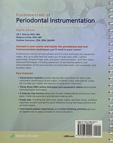 Fundamentals Of Periodontal Instrumentation & Advanced Root Instrumentation