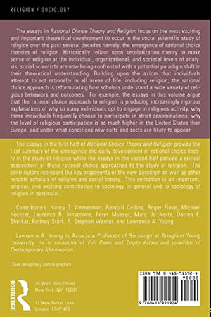 Rational Choice Theory and Religion (Point/Counterpoint (Chelsea Hardcover)),New