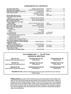 Sacred Duets for All (From the Renaissance to the Romantic Periods): Percussion (For All Series),Used