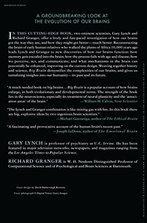 Big Brain: The Origins and Future of Human Intelligence (MacSci),Used