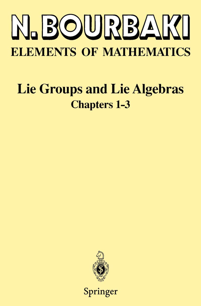Lie Groups and Lie Algebras: Chapters 13,Used