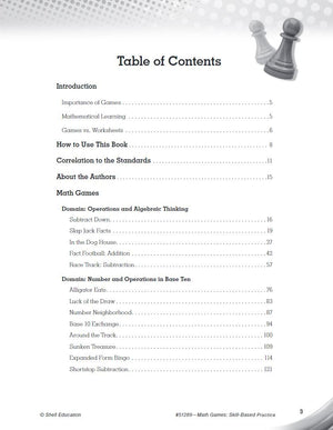 Math Games: SkillBased Practice for Second Grade,Used