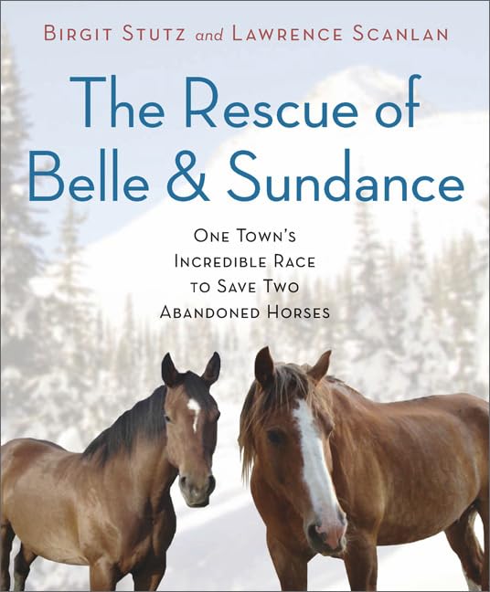 The Rescue of Belle and Sundance: One Town's Incredible Race to Save Two Abandoned Horses (A Merloyd Lawrence Book),Used