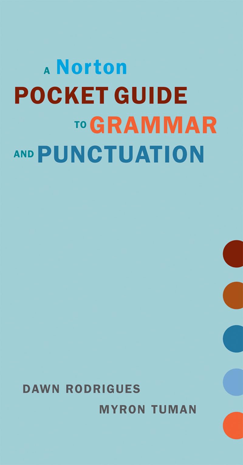 A Norton Pocket Guide to Grammar and Punctuation (Norton Pocket Guides),New