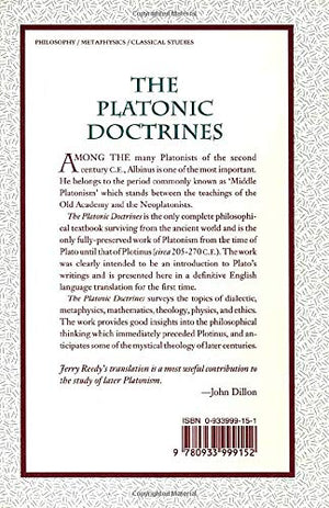 The Platonic Doctrines Of Albinus,Used