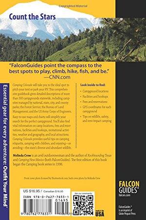Camping Colorado: A Comprehensive Guide To Hundreds Of Campgrounds (State Camping Series),Used