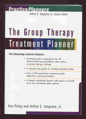 The Group Therapy Treatment Planner,New