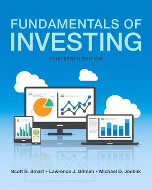 Fundamentals of Investing (Pearson Series in Finance),Used