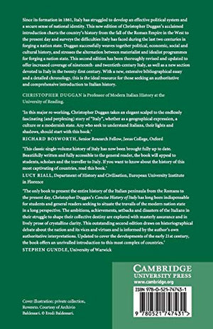 A Concise History of Italy (Cambridge Concise Histories),New