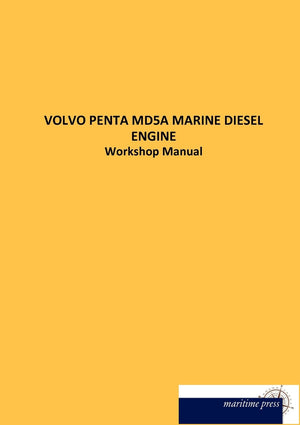 Volvo Penta Md5a Marine Diesel Engine (German Edition),Used