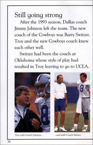 DK NFL Readers: Troy Aikman (Level 3: Reading Alone),Used