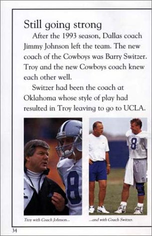 DK NFL Readers: Troy Aikman (Level 3: Reading Alone),Used