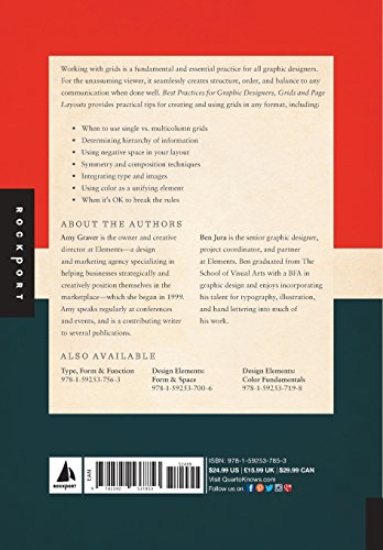 Best Practices for Graphic Designers, Grids and Page Layouts: An Essential Guide for Understanding and Applying Page Design Prin,Used