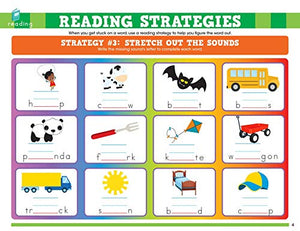 Ready to Learn: First Grade SkillBuilding Workpad: Reading Strategies, Letter Practice, Addition, Subtraction,Used