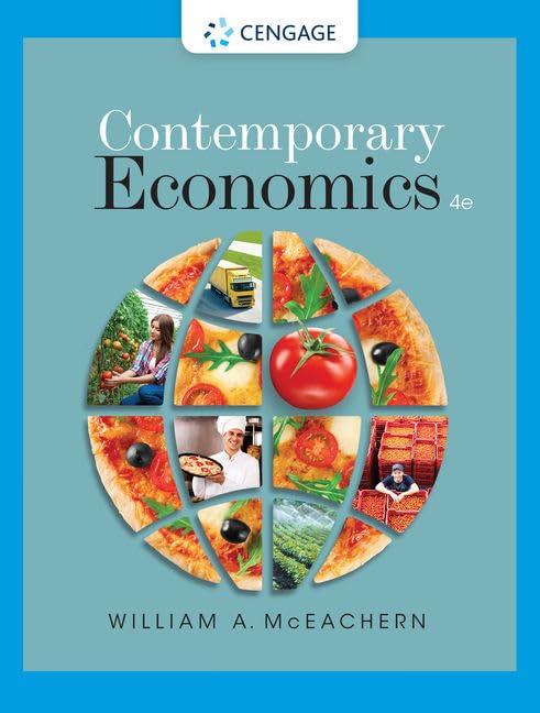 Contemporary Economics, 4th, Student Edition,Used