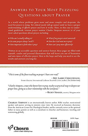 Straight Answers to 21 Honest Questions about Prayer,Used