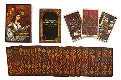 Labyrinth Tarot Deck and Guidebook  Movie Tarot Deck,Used