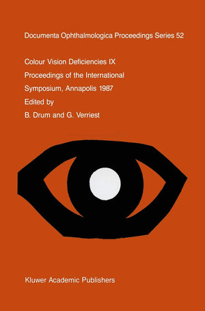 Colour Vision Deficiencies IX: Proceedings of the ninth symposium of the International Research Group on Colour Vision Deficienc,Used