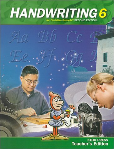 Handwriting 6 for Christian Schools (Handwriting for Christian Schools),Used