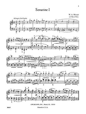 Six Viennese Sonatinas (Kalmus Edition),Used