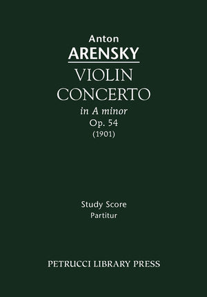 Violin Concerto, Op. 54  Study Score,Used
