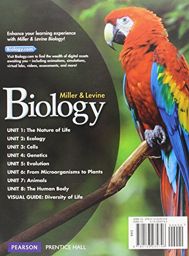 Miller Levine Biology 2014 Student Edition Grade 10,Used