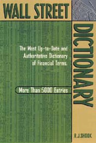 Wall Street Dictionary,Used